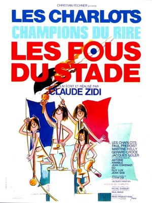 Les Fous du Stade (1972) - poster