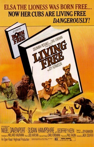 Living Free (1972) - poster