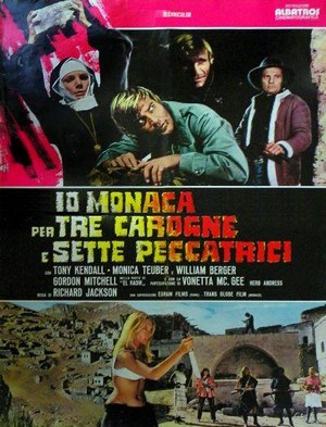 Lo Monaca... per tre Carogne e Sette Peccatrici (1972) - poster