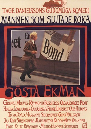 Mannen Som Slutade Röka (1972) - poster