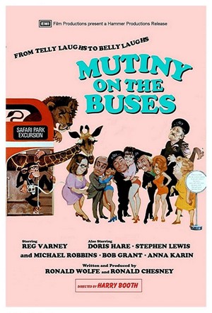 Mutiny on the Buses (1972) - poster