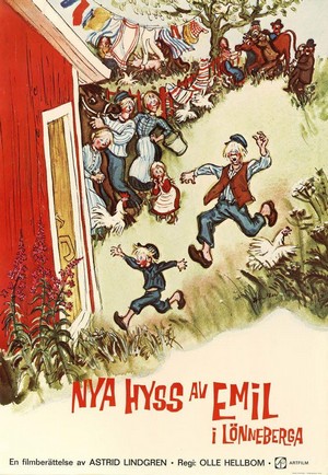 Nya Hyss av Emil i Lönneberga (1972) - poster