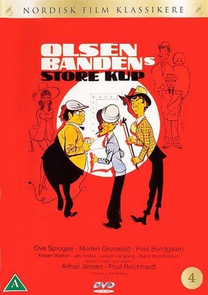 Olsen-Bandens Store Kup (1972) - poster