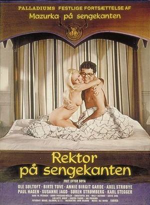 Rektor på Sengekanten (1972) - poster