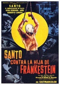 Santo contra la Hija de Frankenstein (1972) - poster