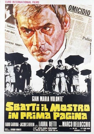Sbatti il Mostro in Prima Pagina (1972) - poster