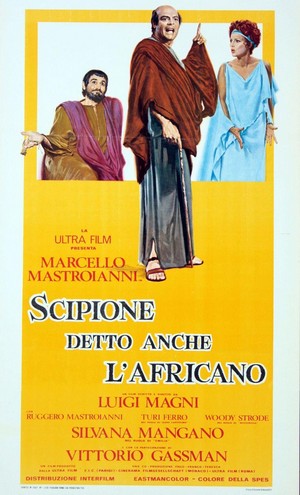 Scipione Detto Anche l'Africano (1972) - poster