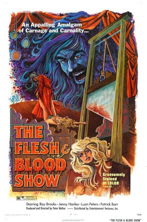 The Flesh and Blood Show (1972) - poster
