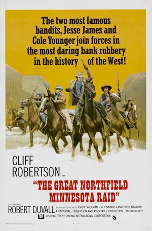 The Great Northfield Minnesota Raid (1972) - poster