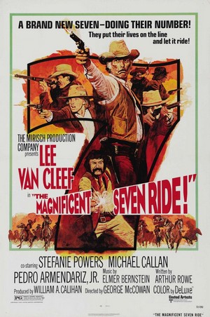 The Magnificent Seven Ride! (1972) - poster