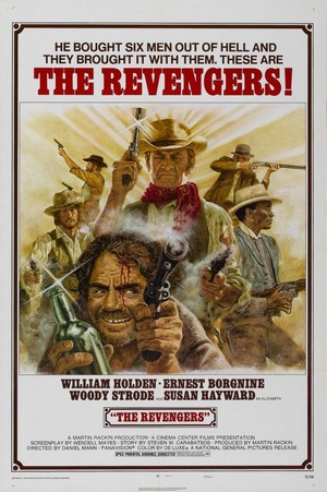 The Revengers (1972) - poster