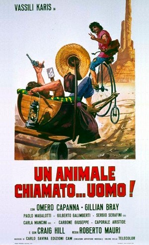 Un Animale Chiamato Uomo (1972) - poster