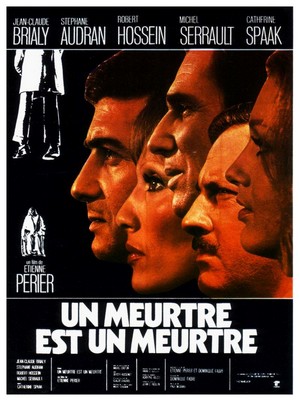 Un Meurtre Est un Meurtre (1972) - poster