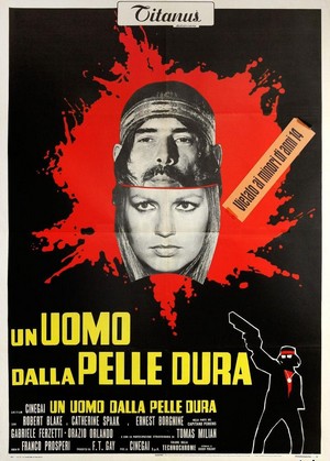 Un Uomo dalla Pelle Dura (1972) - poster