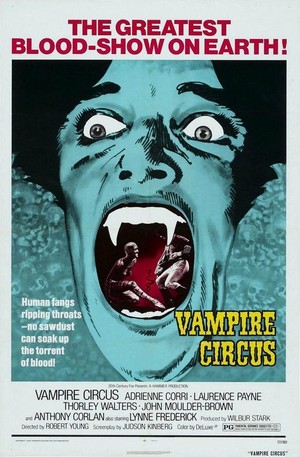 Vampire Circus (1972) - poster