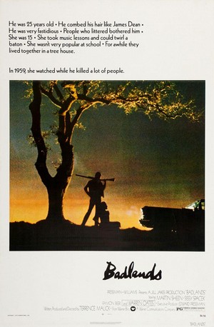 Badlands (1973) - poster