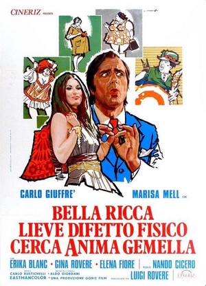 Bella, Ricca, Lieve Difetto Fisico Cerca Anima Gemella (1973) - poster