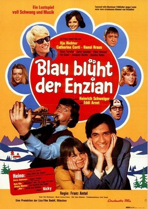 Blau Blüht der Enzian (1973) - poster