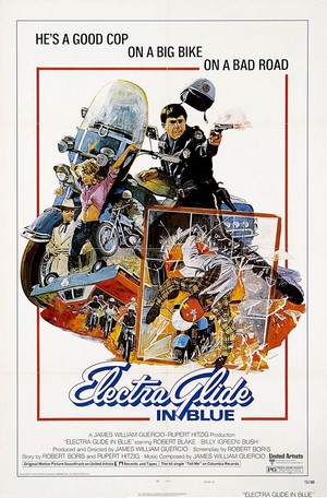 Electra Glide in Blue (1973) - poster