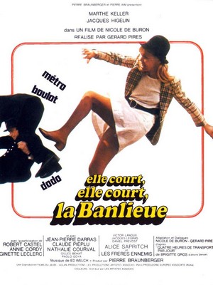 Elle Court, Elle Court la Banlieue (1973) - poster