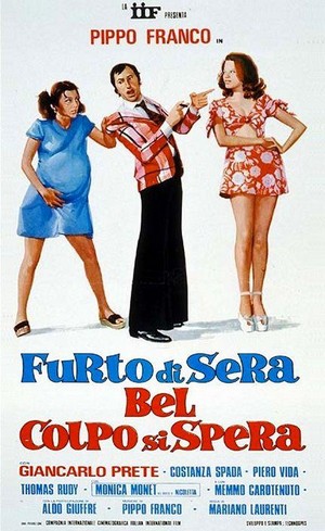 Furto di Sera Bel Colpo si Spera (1973) - poster