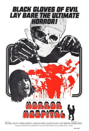 Horror Hospital (1973) - poster