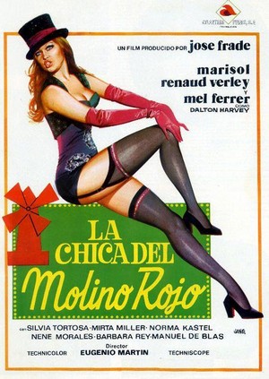 La Chica del Molino Rojo (1973) - poster