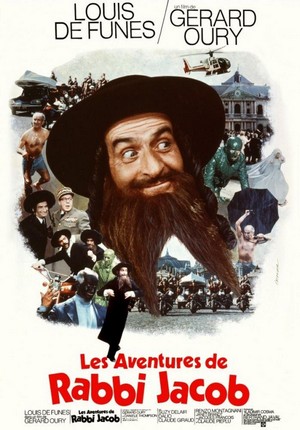 Les Aventures de Rabbi Jacob (1973) - poster