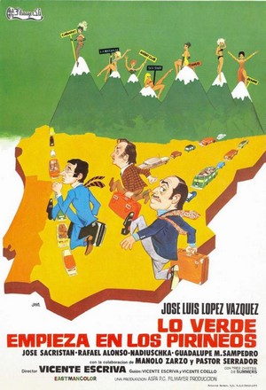 Lo Verde Empieza en los Pirineos (1973) - poster