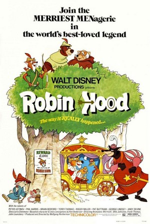 Robin Hood (1973) - poster