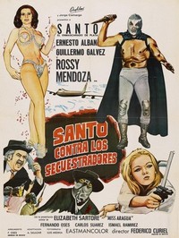 Santo contra los Secuestradores (1973) - poster