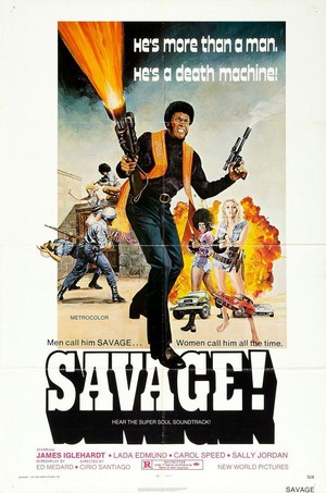 Savage! (1973) - poster