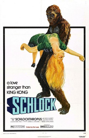 Schlock (1973) - poster
