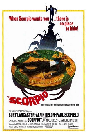 Scorpio (1973) - poster