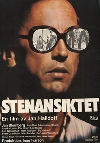 Stenansiktet (1973) - poster