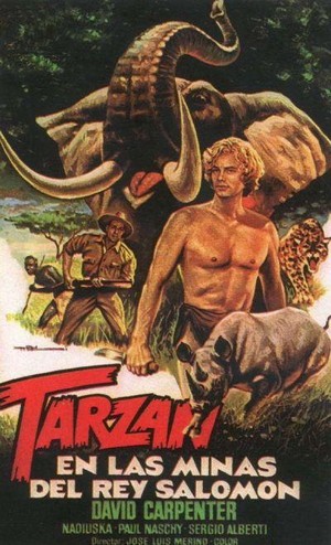 Tarzán en las Minas del Rey Salomón (1973) - poster