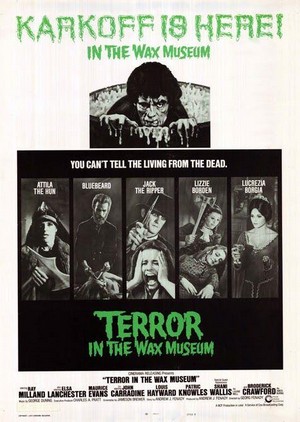 Terror in the Wax Museum (1973) - poster