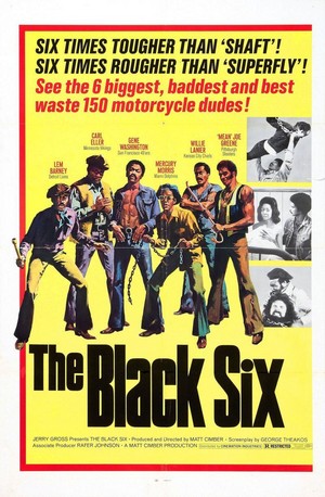 The Black 6 (1973) - poster