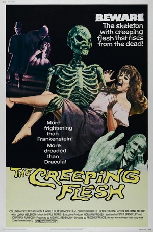 The Creeping Flesh (1973) - poster