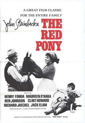 The Red Pony (1973) - poster