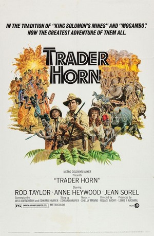 Trader Horn (1973) - poster