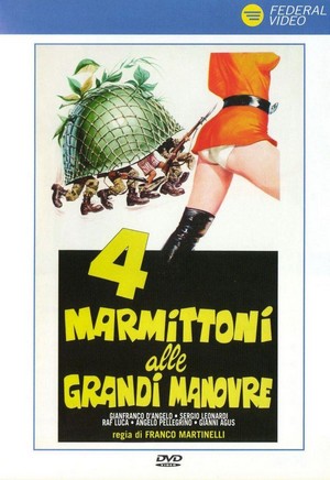 4 Marmittoni alle Grandi Manovre (1974) - poster