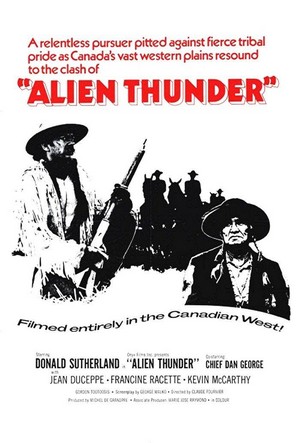 Alien Thunder (1974) - poster