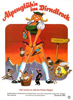 Alpenglüh'n im Dirndlrock (1974) - poster