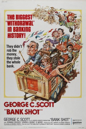 Bank Shot (1974) - poster