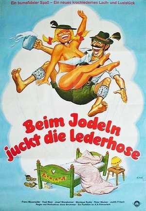 Beim Jodeln Juckt die Lederhose (1974) - poster