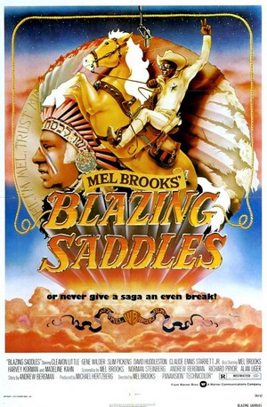Blazing Saddles (1974) - poster