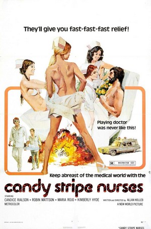 Candy Stripe Nurses (1974) - poster