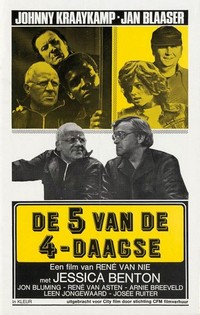 De 5 van de 4-daagse (1974) - poster