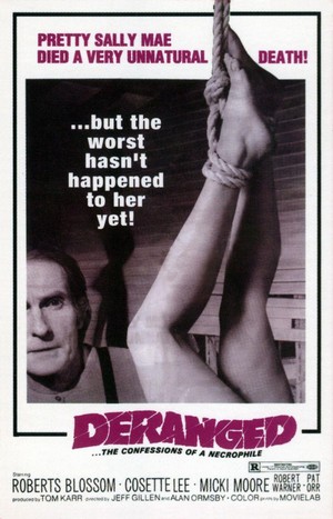 Deranged (1974) - poster